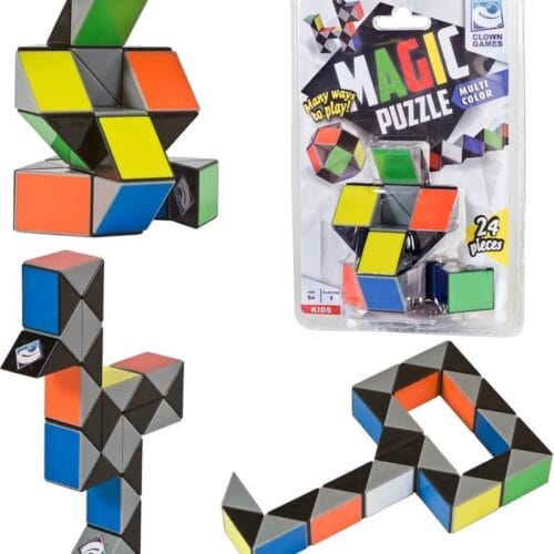 Clown games - Handspelletje Magic puzzle multi color
