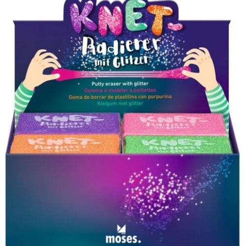 Moses - Kneedgum met glitter