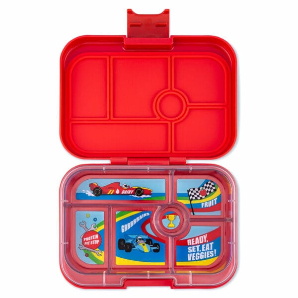 Yumbox - Original - Roar red race car