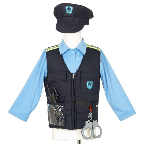 Souza - Verkleedkleding politie (4-7 jaar)