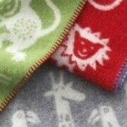 Klippan - Ledikantdeken Velvet grijs