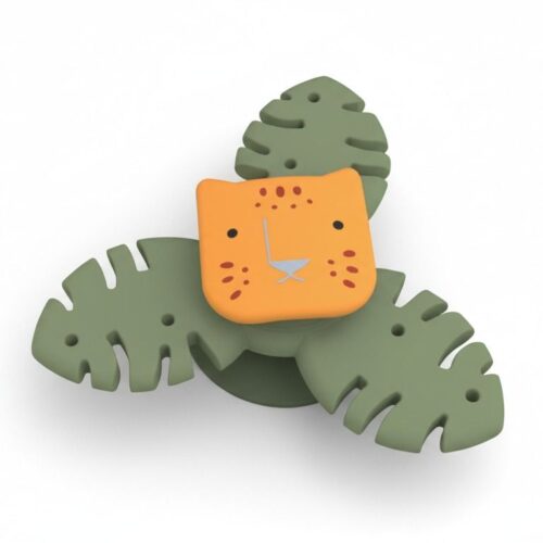 Petit Boum - Spinner tijger met zuignap
