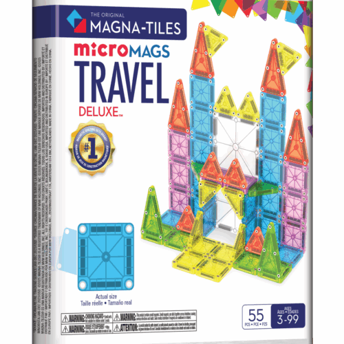 Magnatiles - Micromags Travel DELUXE 55 piece