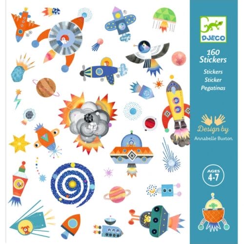 Djeco - Stickers, space