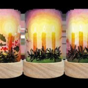 Toverlux - Set lichtwenskaarten - Advent