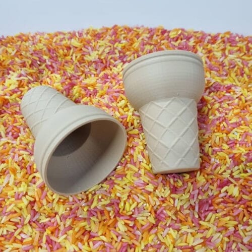 Kiddi - Plat ijsvormpje set van 2