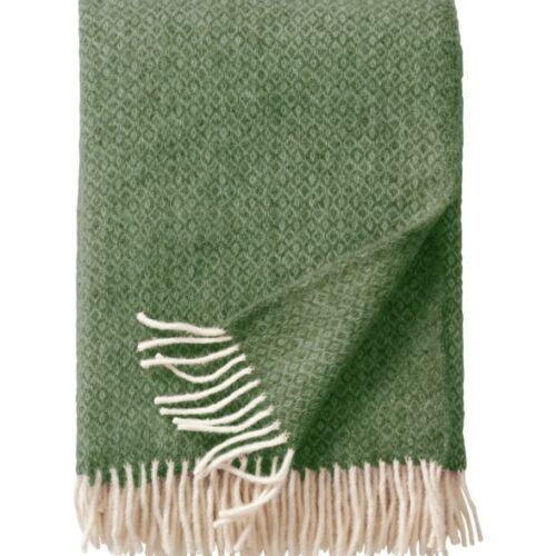 Klippan - Plaid Lima bottle green