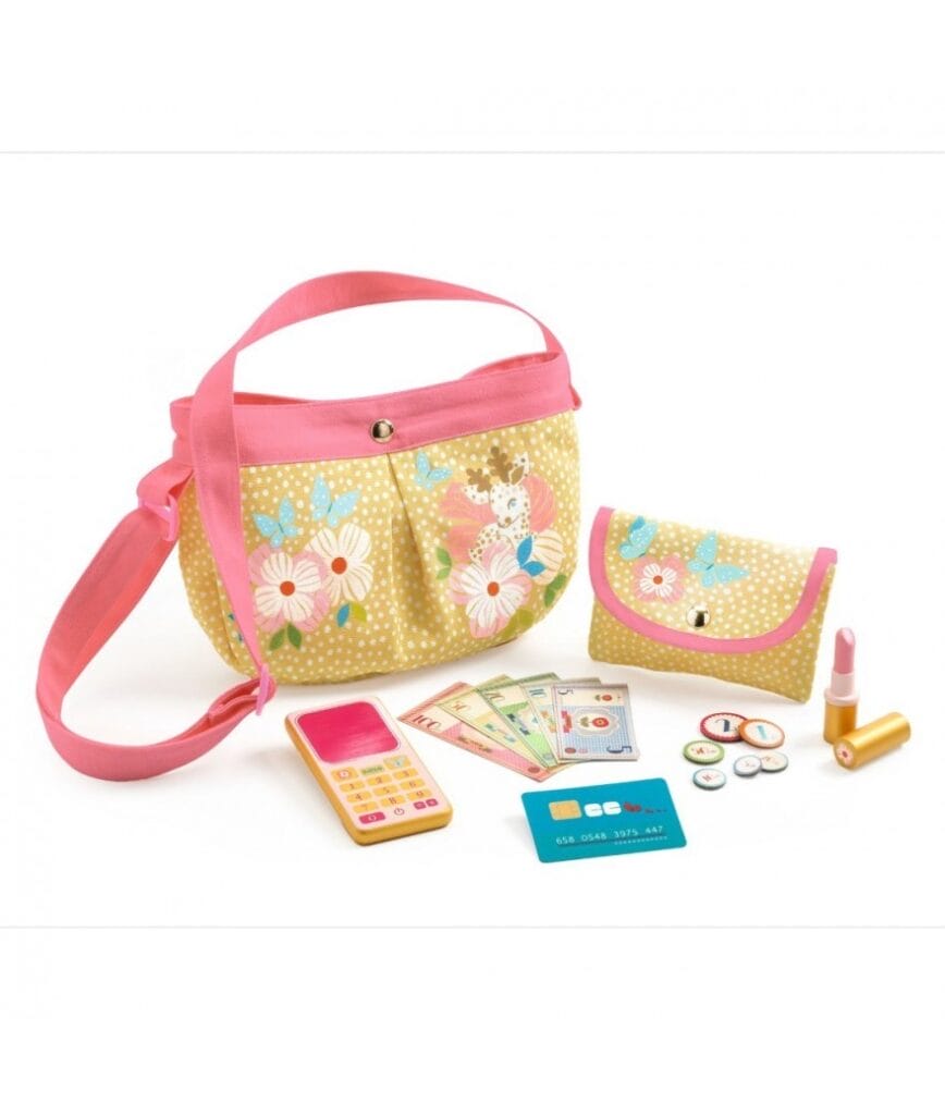 Djeco - Handtas bloemen met accessoires DJ05563