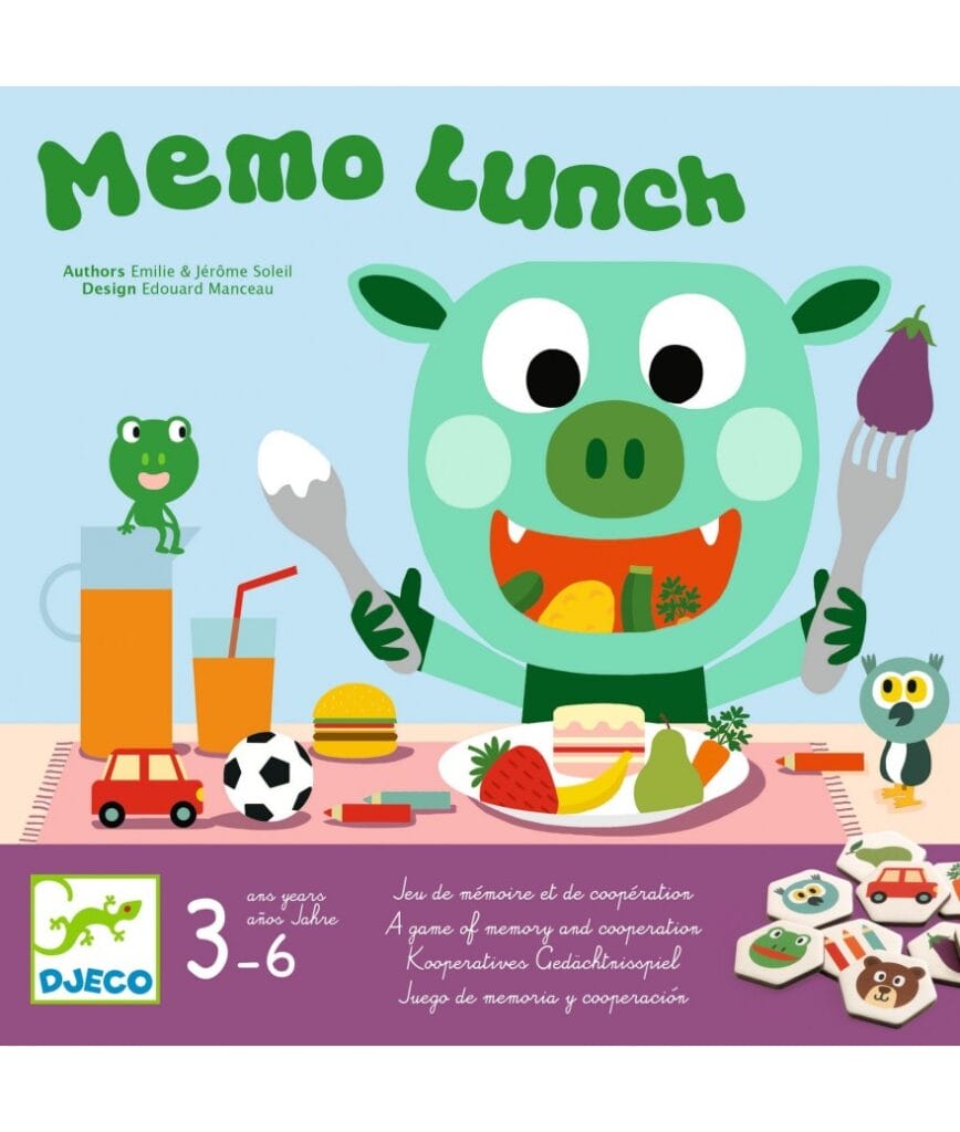 Djeco - Coöperatief spel memo lunch DJ00819