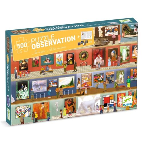Djeco - Puzzel observatie museum