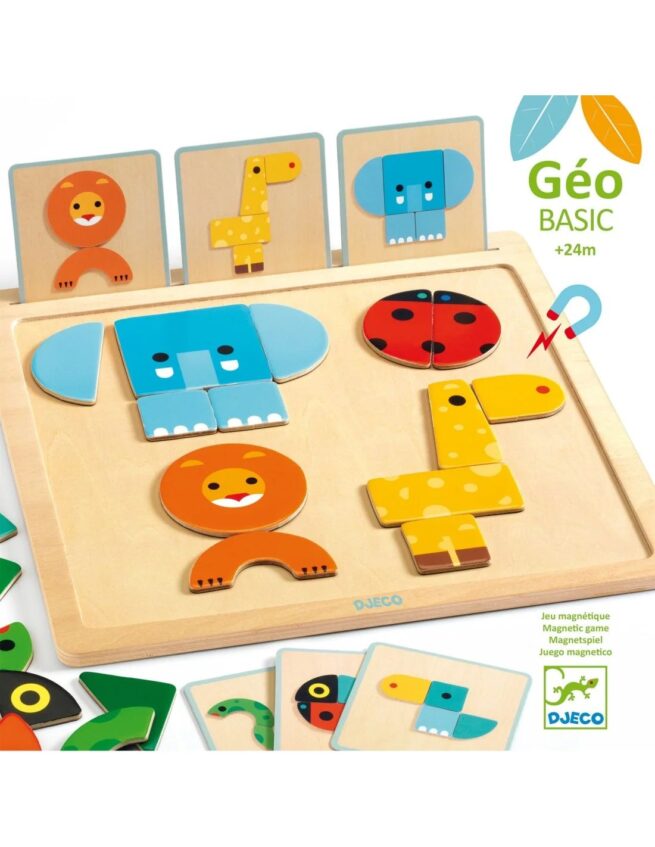 Djeco - Magneet spel Geo basic