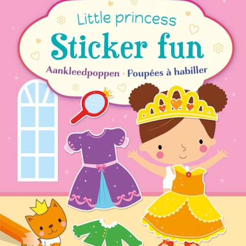 Deltas - Stickerboek little princess aankleden