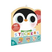 Janod - Mijn eerste grote stickers - babydieren