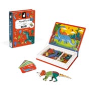 Janod - Magneetboek dinosaurus