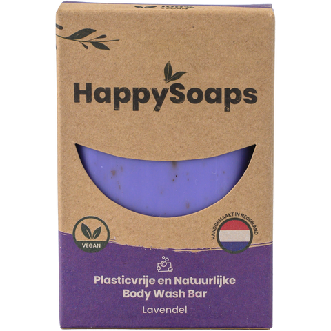 HappySoaps - Bodywash - Purple lavender rain