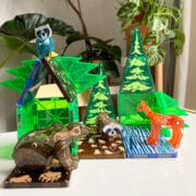 Magnatiles - Forest animals set 25 piece