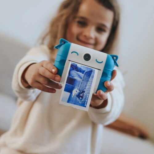 Kidywolf - Kidyprint thermische printcamera felblauw
