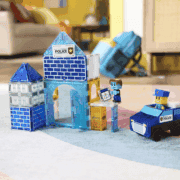 Magnatiles - Police Station 20-Piece Set