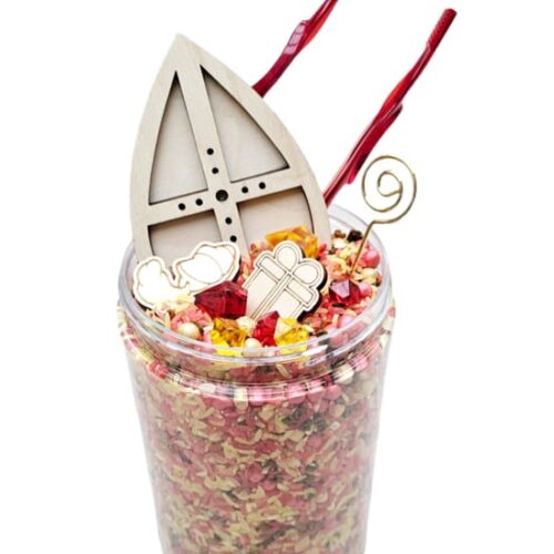 Sensory fun - Pour and play Sinterklaas