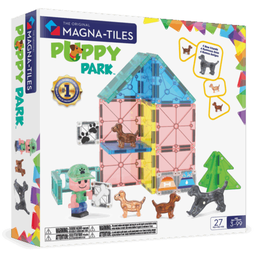 Magnatiles - Puppy Park 27-Piece Set