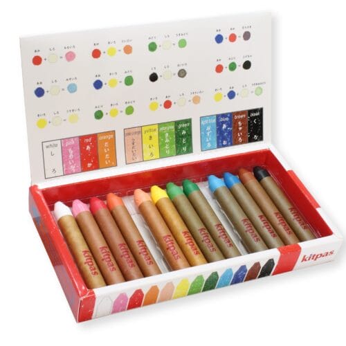 Kitpas - Raamkrijtjes 12 stuks