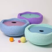 Grimms x Stapelstein - Rolling discs cool pastel