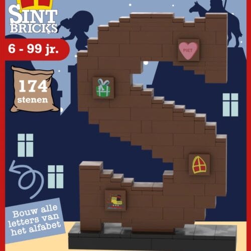 Sintbricks - Bouw je eigen chocoladeletter