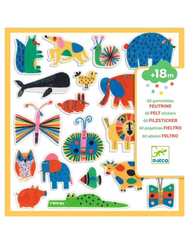 Djeco - Vilt stickers