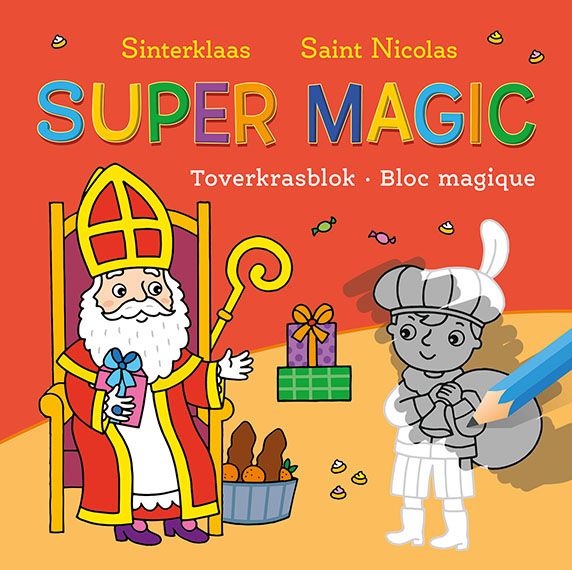 Deltas - Sinterklaas super magic toverkrasblok