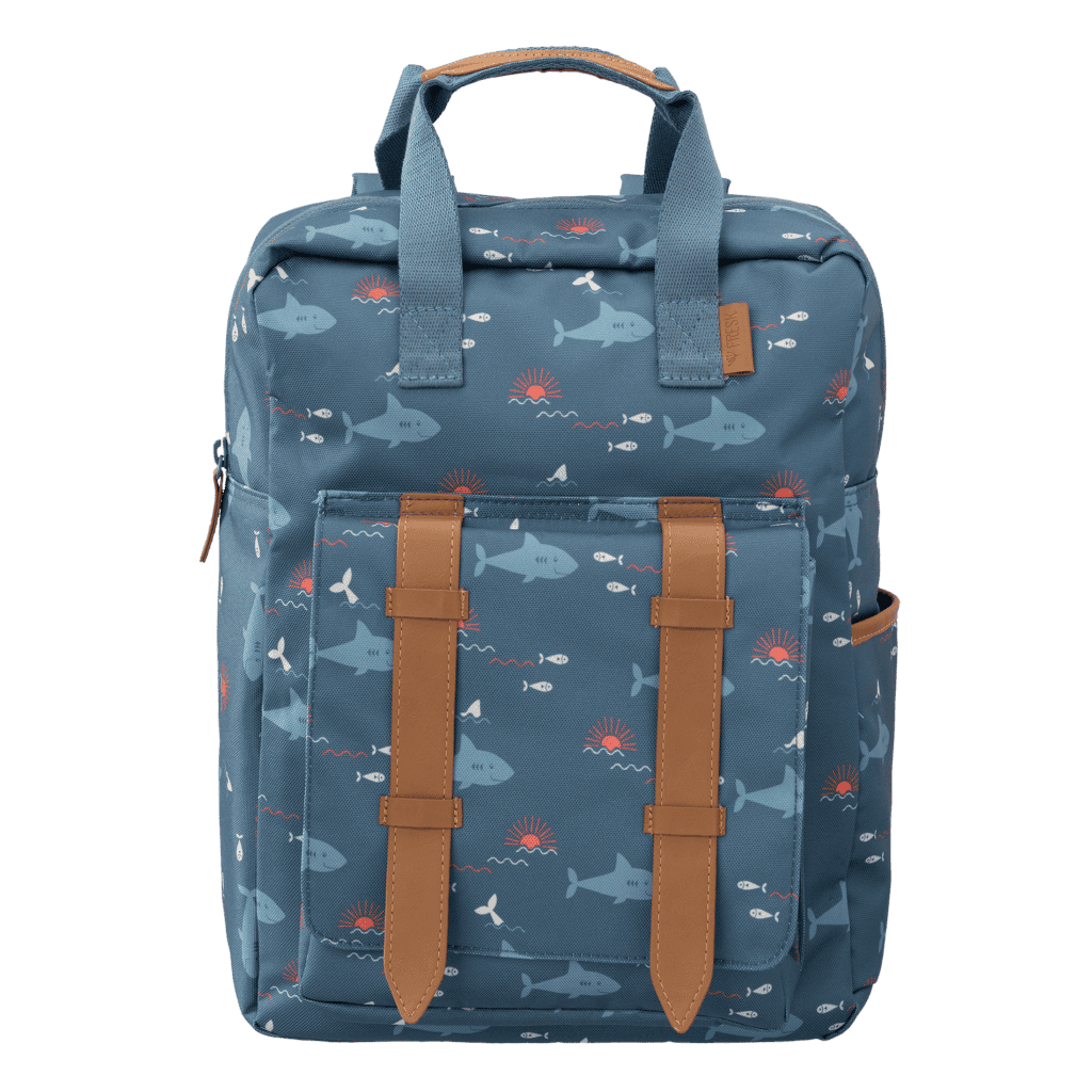 Fresk - Rugzak groot sharks 36 cm