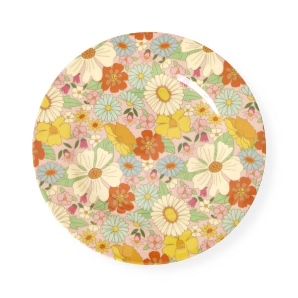 Rice - Melamine bord - Flower power