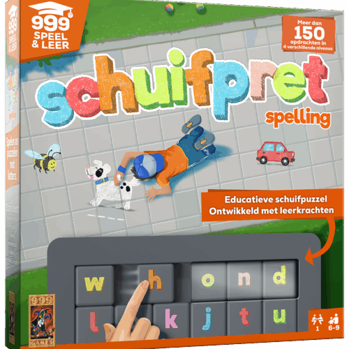 999 games - Schuifpret - Spelling