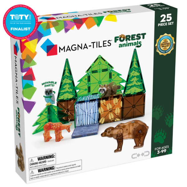 Magnatiles - Forest animals set 25 piece