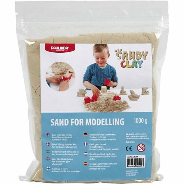 Speelzand Sandy clay - 1 kilo