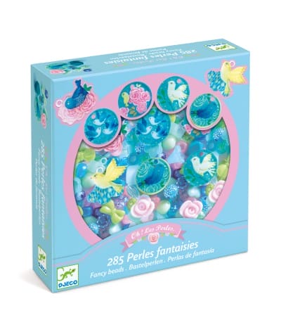 Djeco - Kralen rijgen vogels 285 stuks