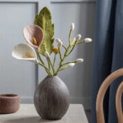 Gry & Sif - Vilten bloem lelie wit