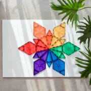 SALE Connetix Magnetic tiles - RAINBOW geometry pack 30 piece