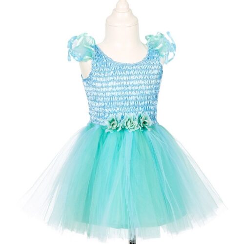 Souza - Verkleedjurk Laura blauw (3-7 jaar)