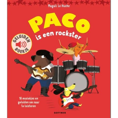 Clavis  - Paco is een rockster (geluidenboek)
