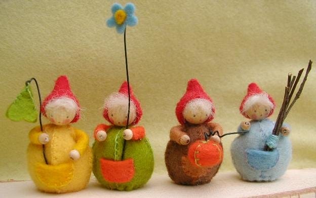 Pippilotta - Viltpakketjes Vier bolle buikjes