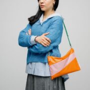 Susan Bijl - The new pouch - Medium - Orange Pink panther