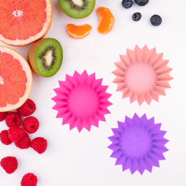 Yumbox - Siliconen vormpjes roze
