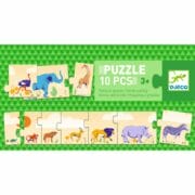 Djeco - Puzzel dieren klein naar groot