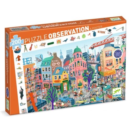 Djeco - Puzzel observatie de stad