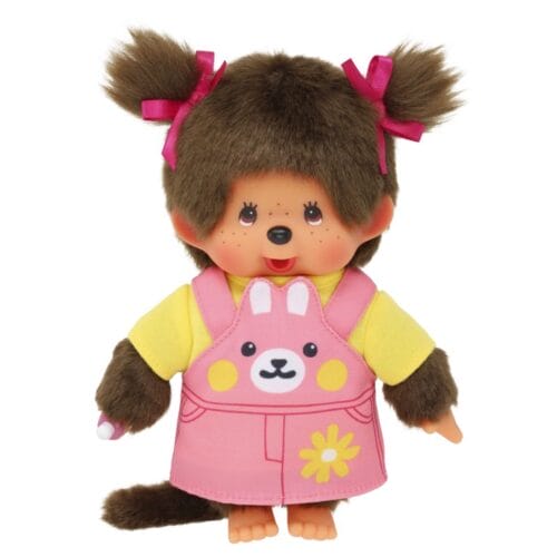 Monchhichi - Meisje jurkje konijn