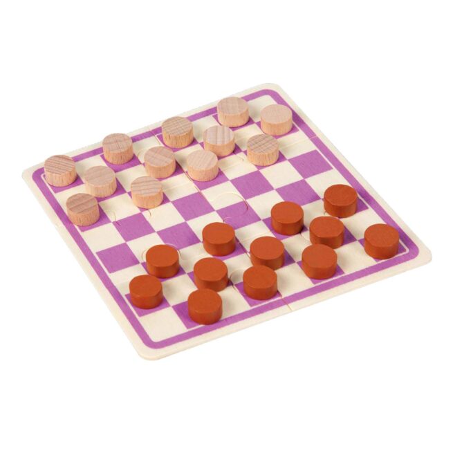 Mini spel Dammen