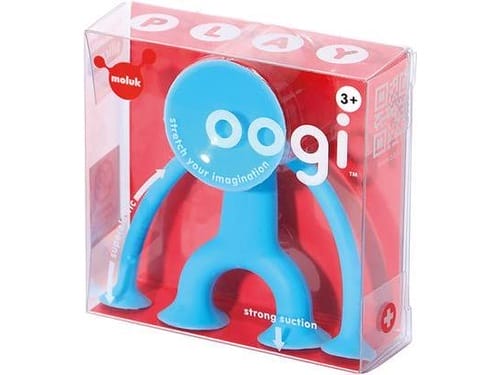 Moluk - Oogi strech actiefiguur klein blauw