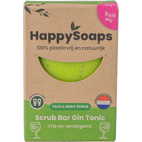 HappySoaps - Face&Body scrub - Gin Tonic