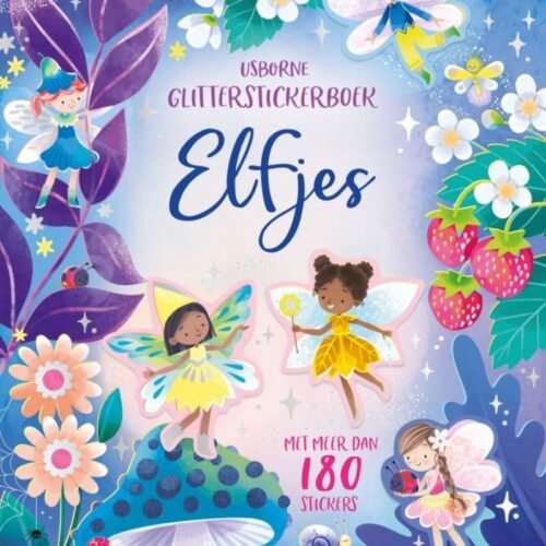 Usborne - Glitter stickerboek Elfjes