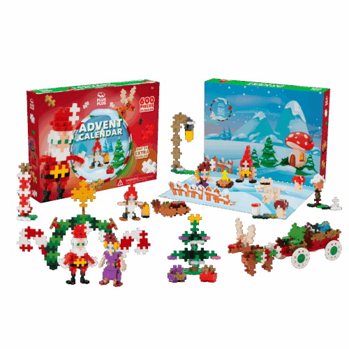 Plus plus - Adventkalender Santa's world